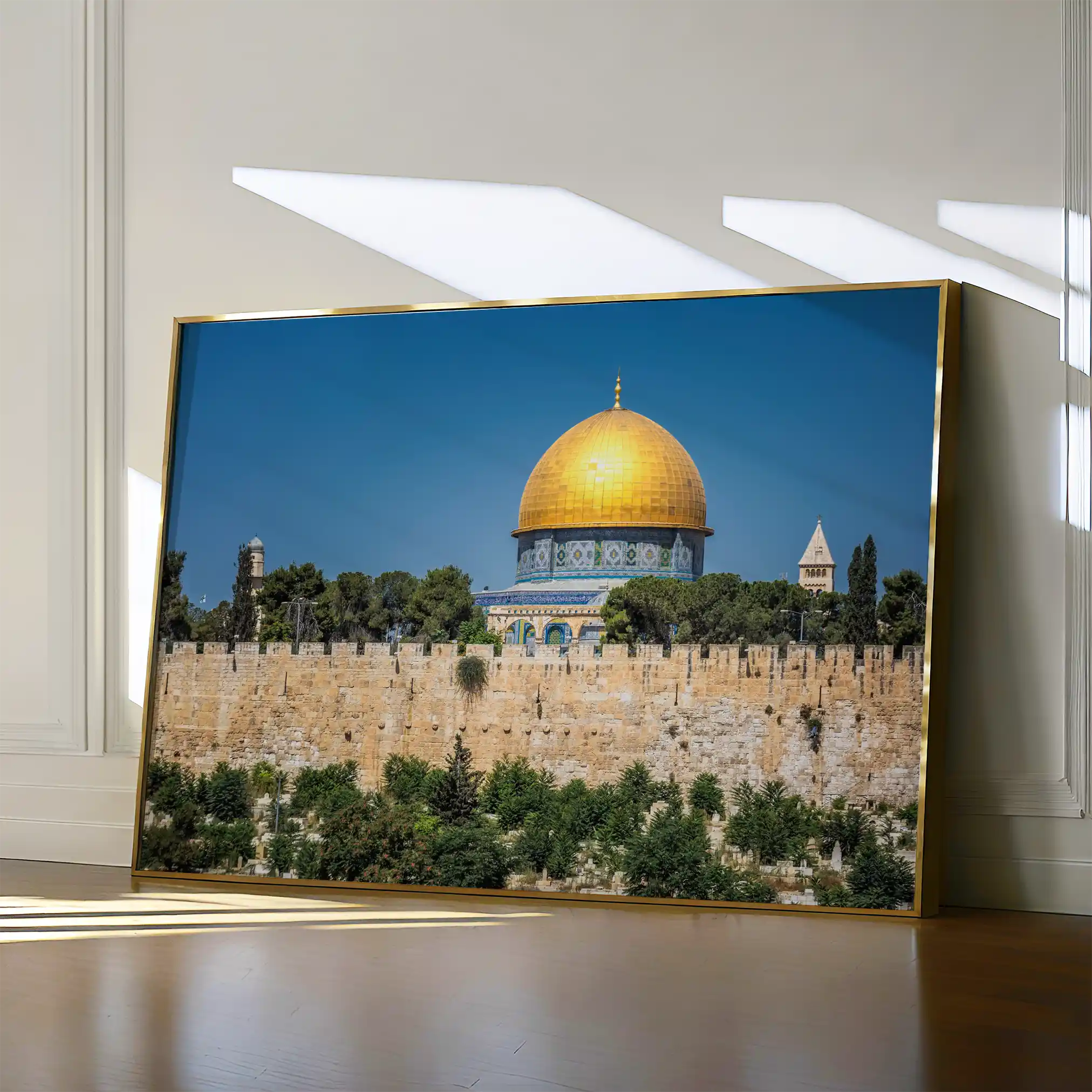 Palestine 079 Canvas Art 60 x 40 cm / Black