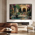 Orientalist 080 Canvas Art 60 x 40 cm / Black
