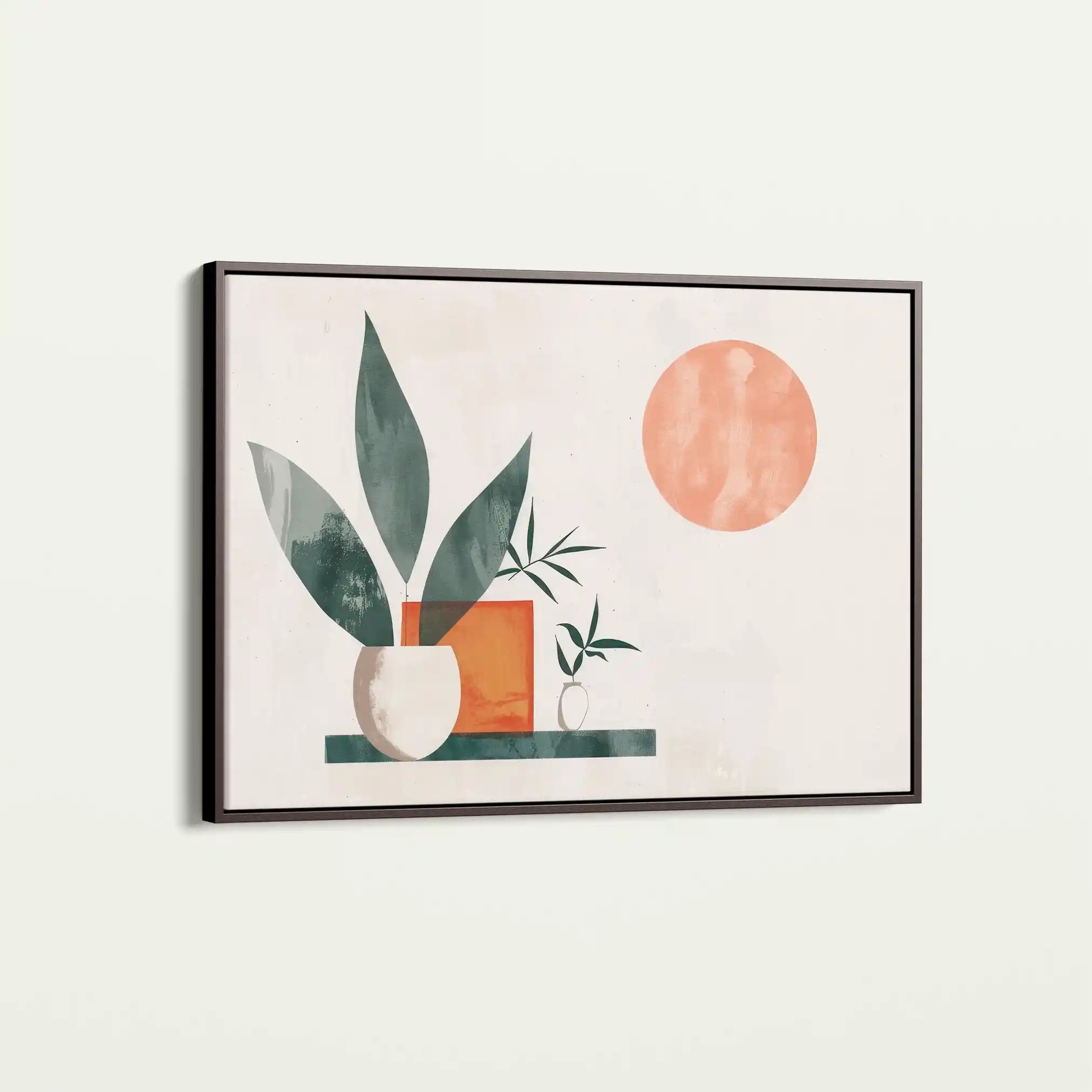 Boho 081 Canvas Art 60 x 40 cm / Black