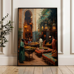 Orientalist 081 Canvas Art 60 x 40 cm / Black
