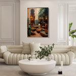 Orientalist 081 Canvas Art 60 x 40 cm / Black