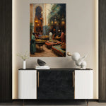 Orientalist 081 Canvas Art 60 x 40 cm / Black