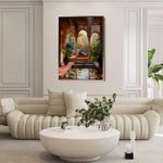 Orientalist 082 Canvas Art 60 x 40 cm / Black