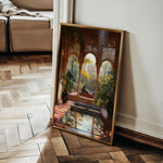 Orientalist 082 Canvas Art 60 x 40 cm / Black