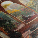 Orientalist 082 Canvas Art 60 x 40 cm / Black