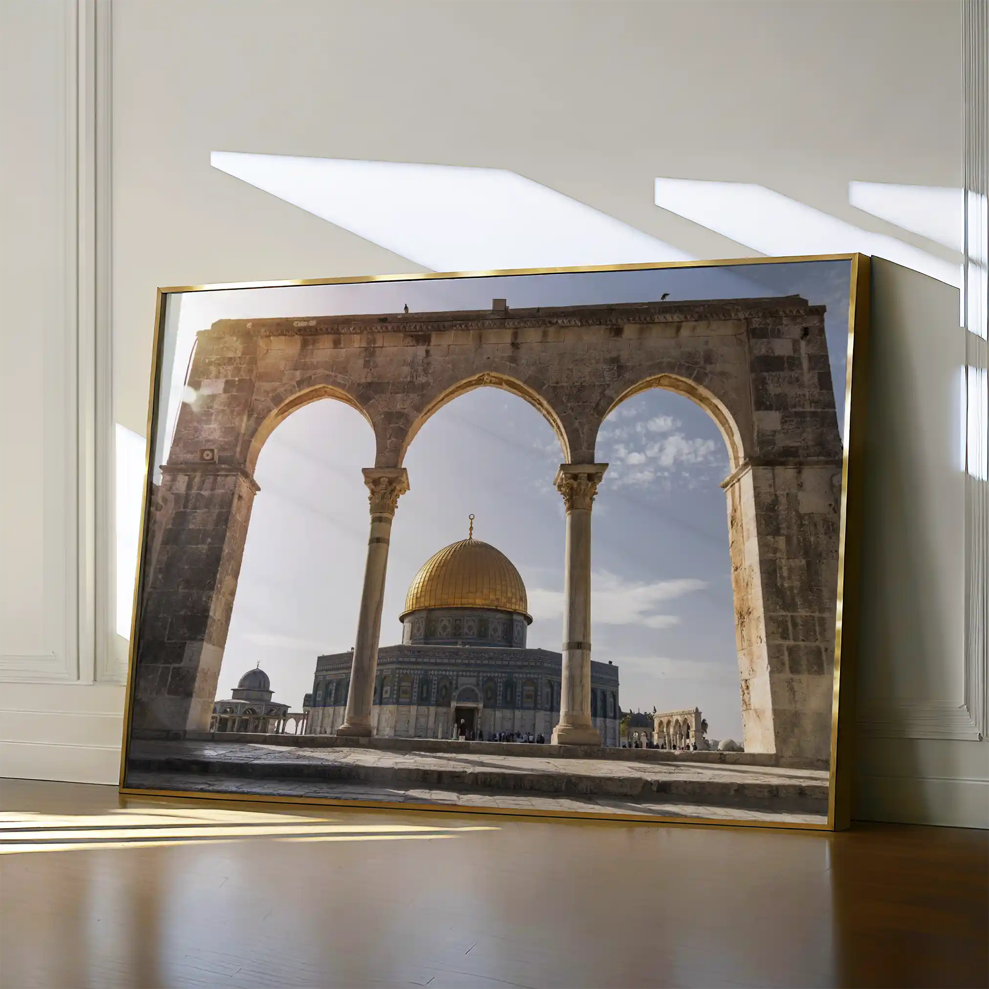 Palestine 082 Canvas Art 60 x 40 cm / Black