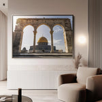 Palestine 082 Canvas Art 60 x 40 cm / Black