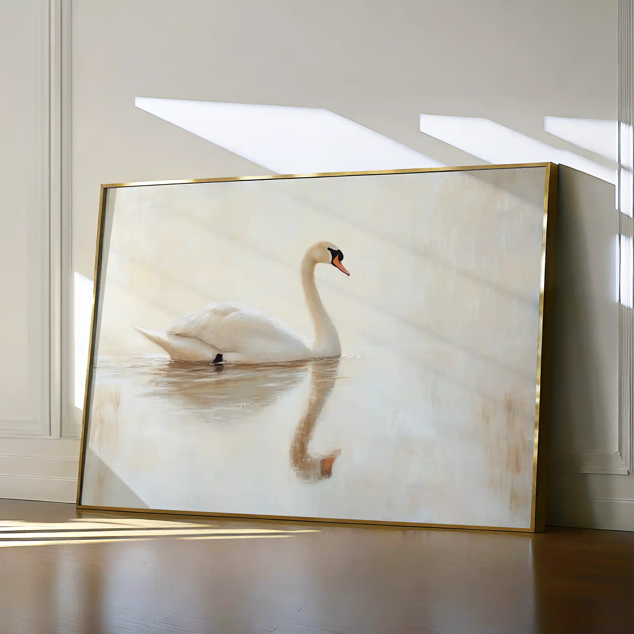 Animals 083 Canvas Art 60 x 40 cm / Black