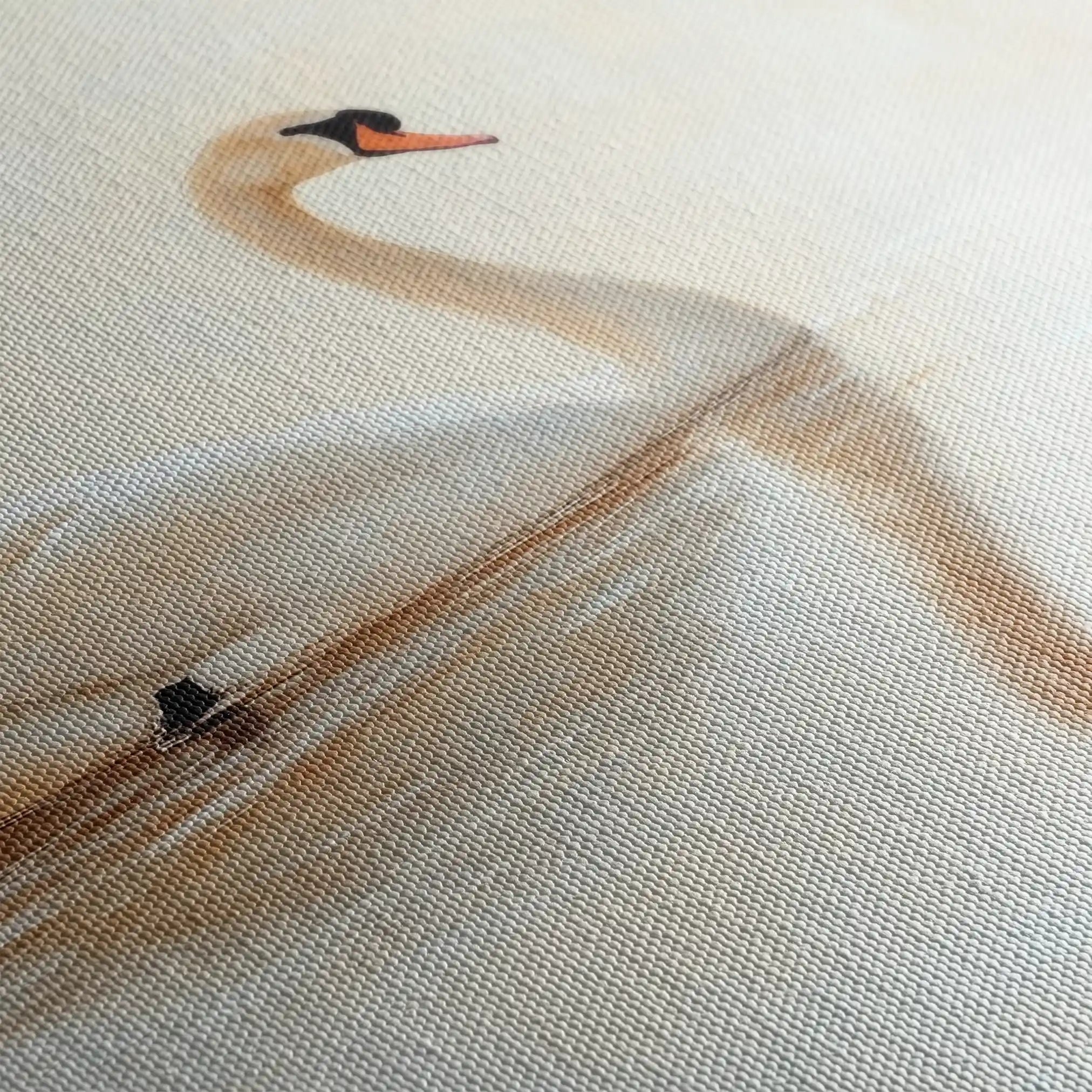 Animals 083 Canvas Art 60 x 40 cm / Black