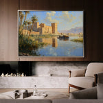Orientalist 083 Canvas Art 60 x 40 cm / Black