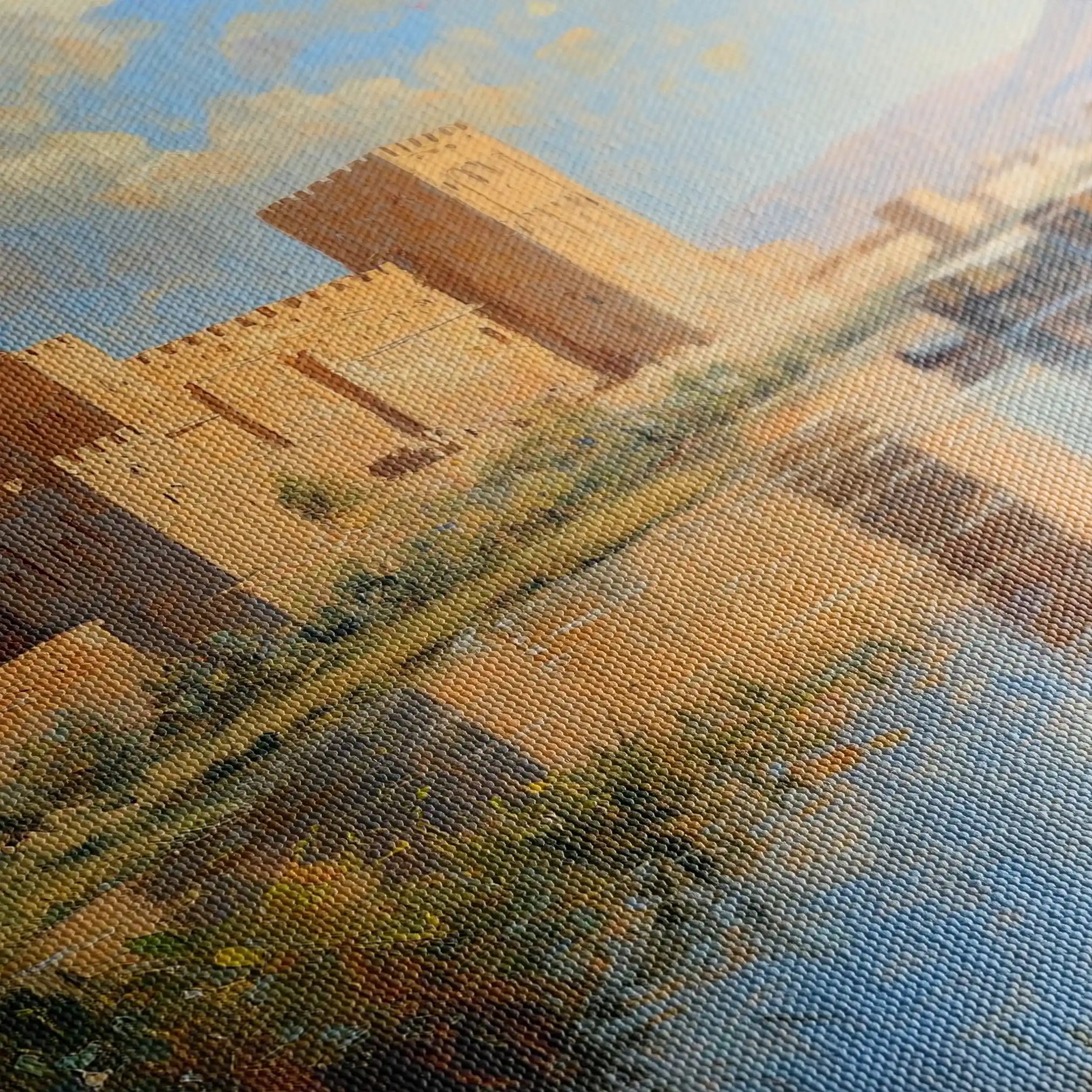 Orientalist 083 Canvas Art 60 x 40 cm / Black