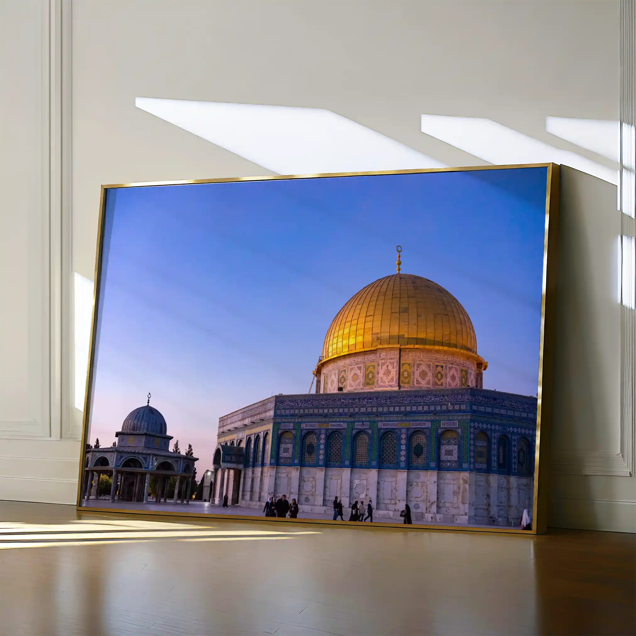 Palestine 083 Canvas Art 60 x 40 cm / Black
