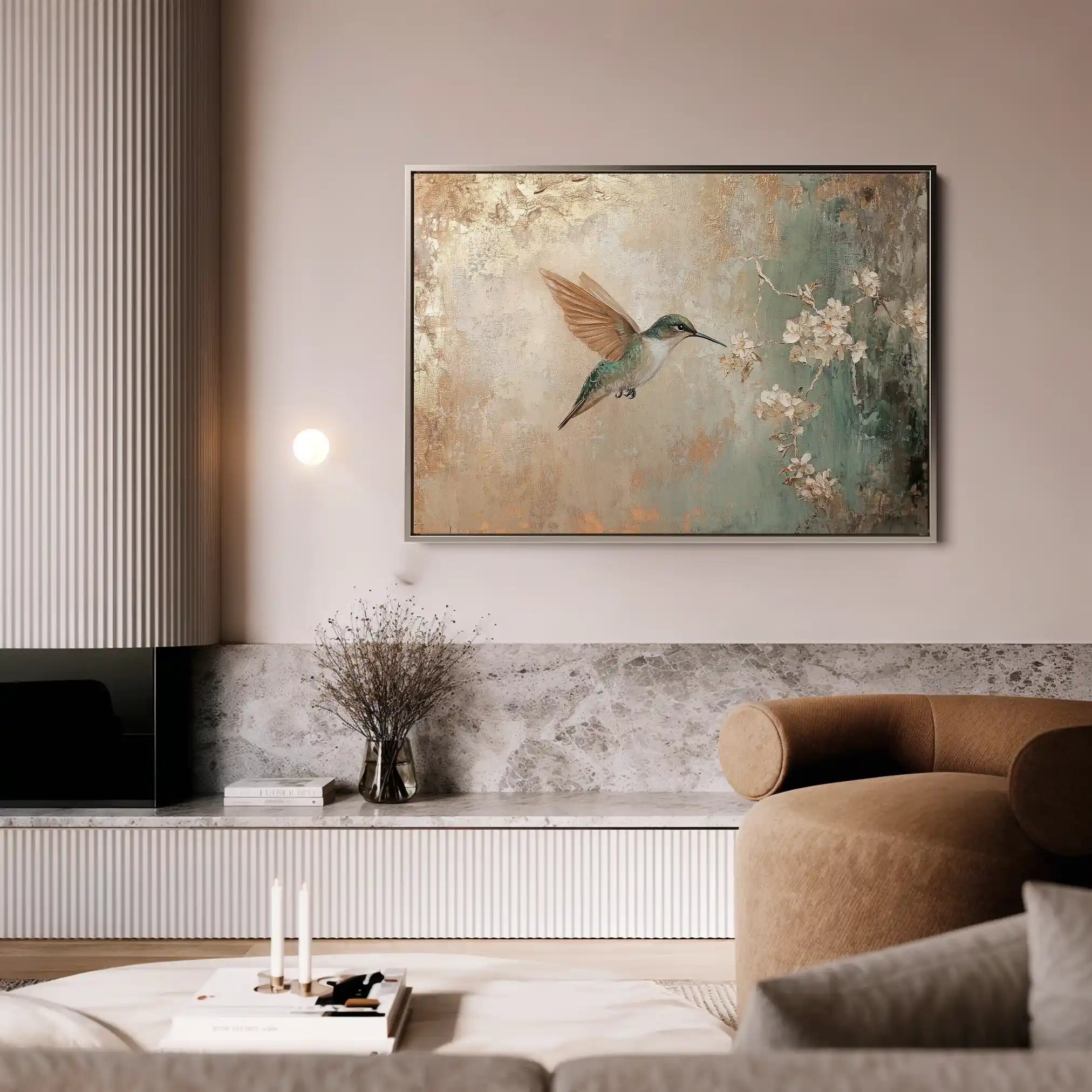 Animals 084 Canvas Art 60 x 40 cm / Black