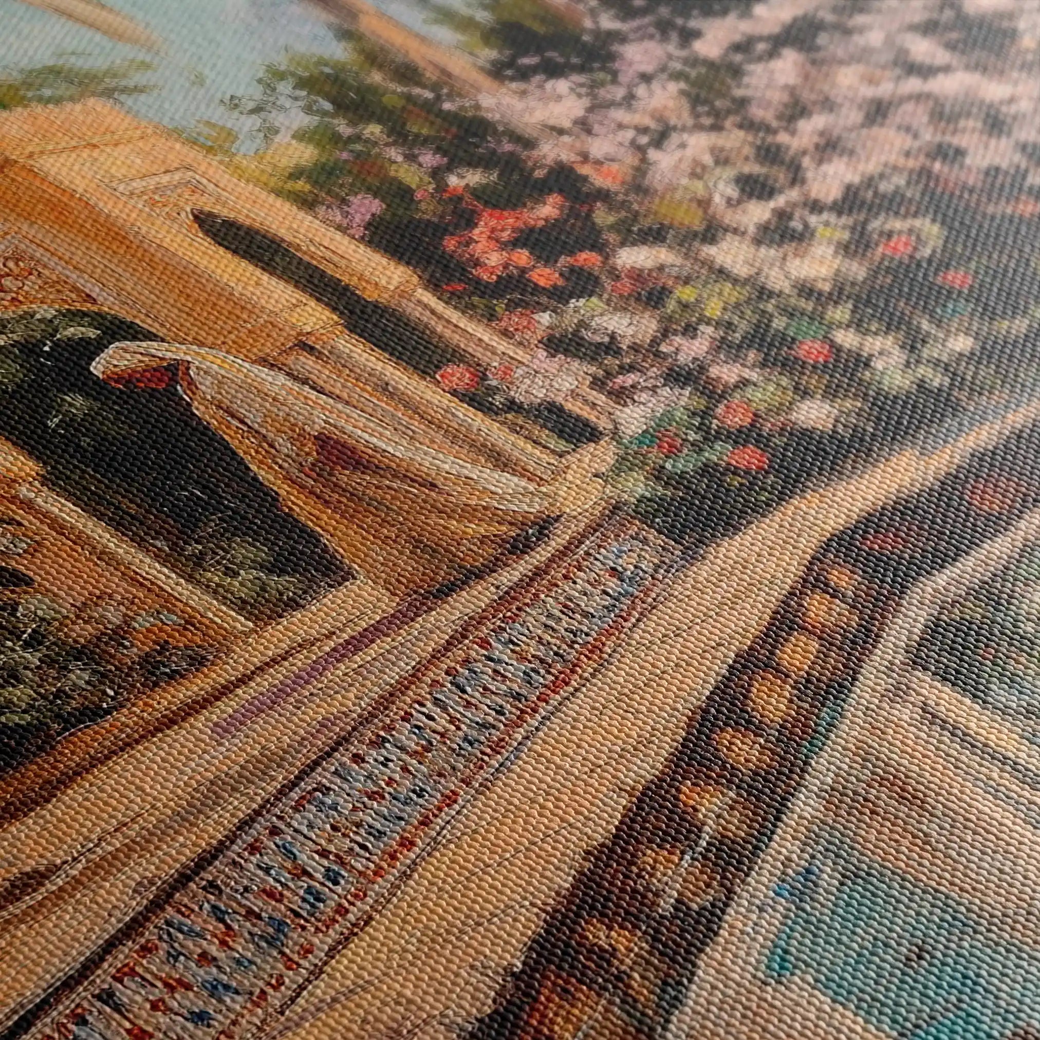 Orientalist 084 Canvas Art 60 x 40 cm / Black