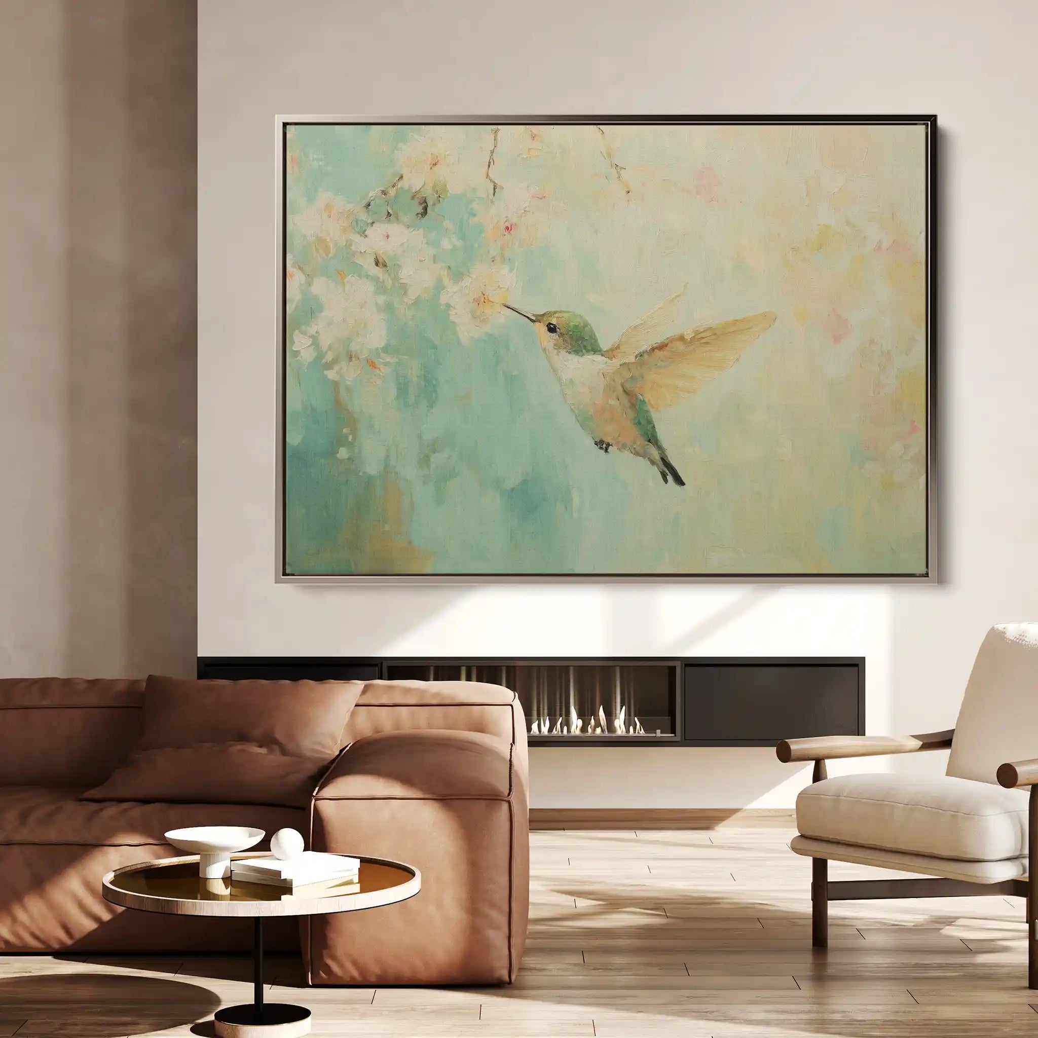 Animals 085 Canvas Art 60 x 40 cm / Black