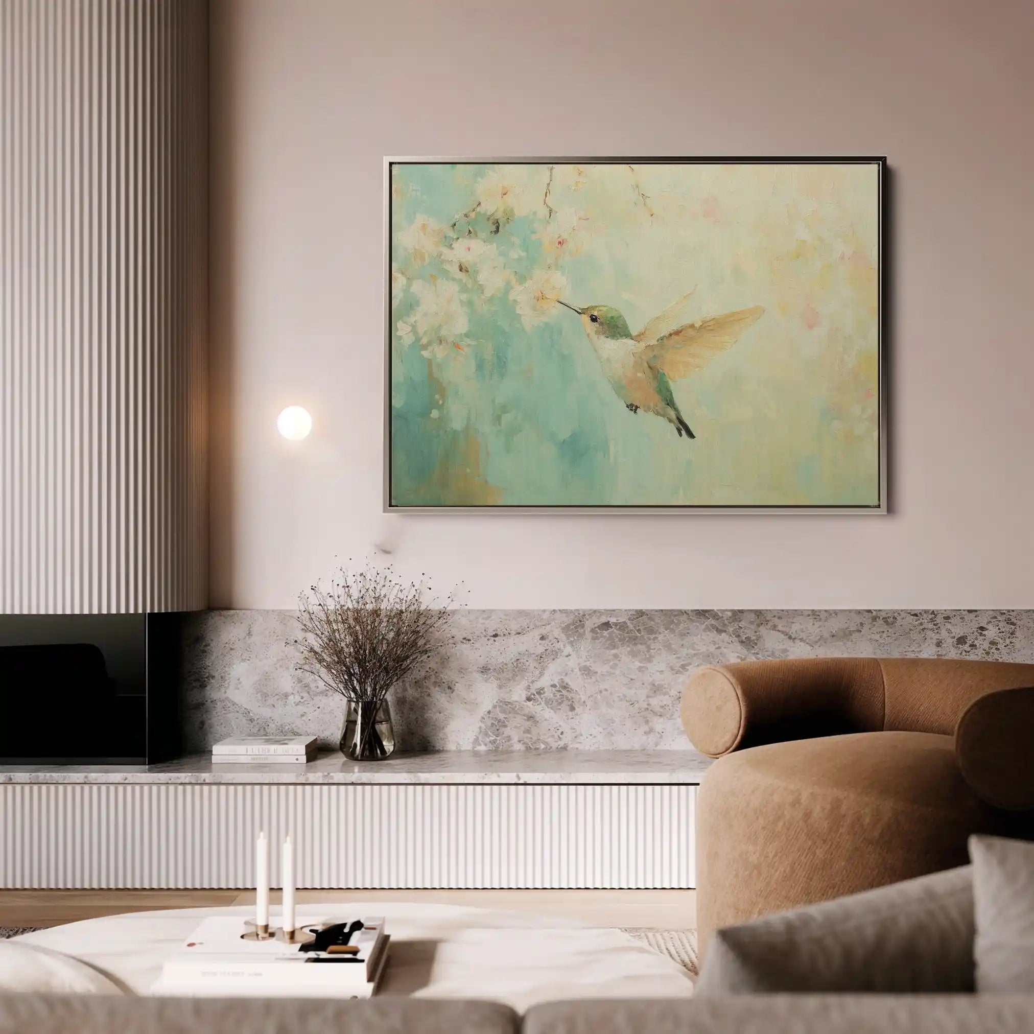 Animals 085 Canvas Art 60 x 40 cm / Black