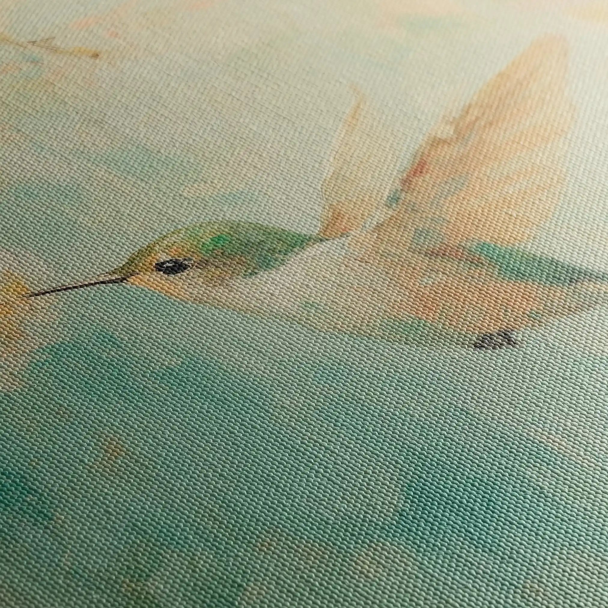 Animals 085 Canvas Art 60 x 40 cm / Black