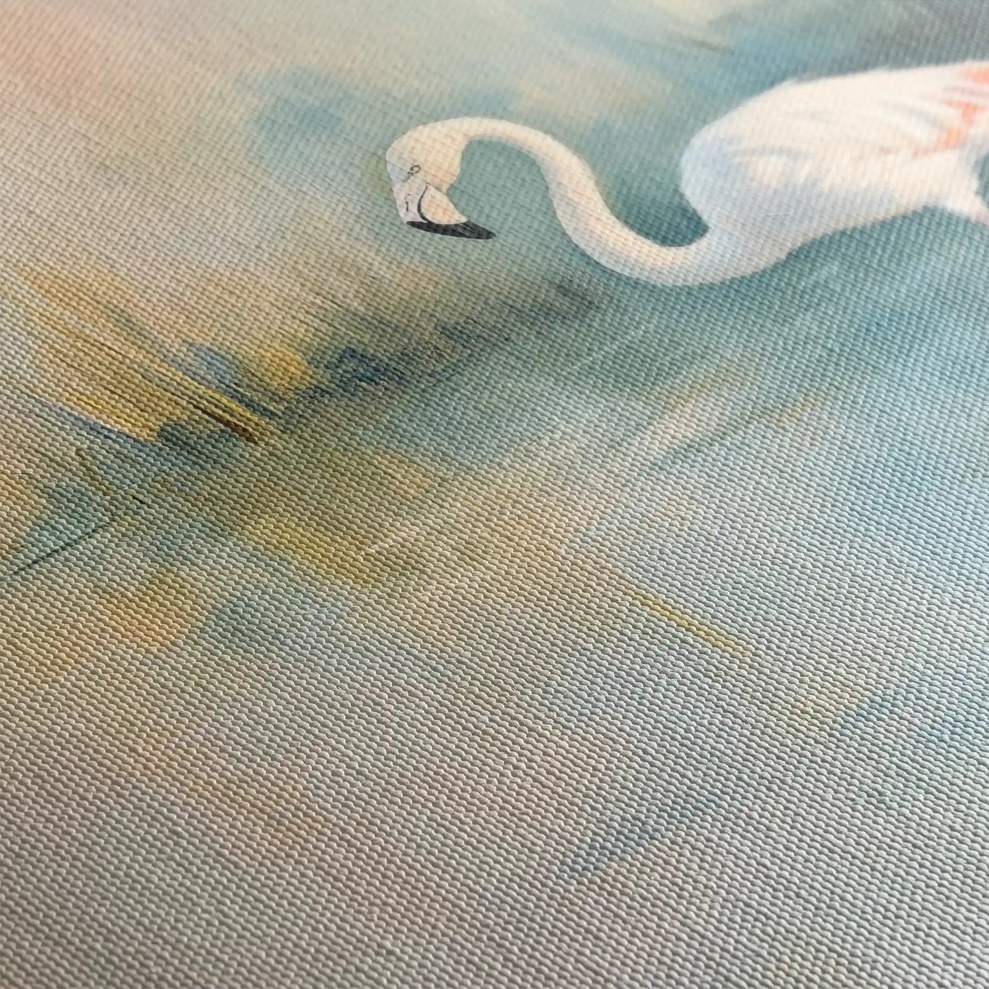 Animals 086 Canvas Art 60 x 40 cm / Black