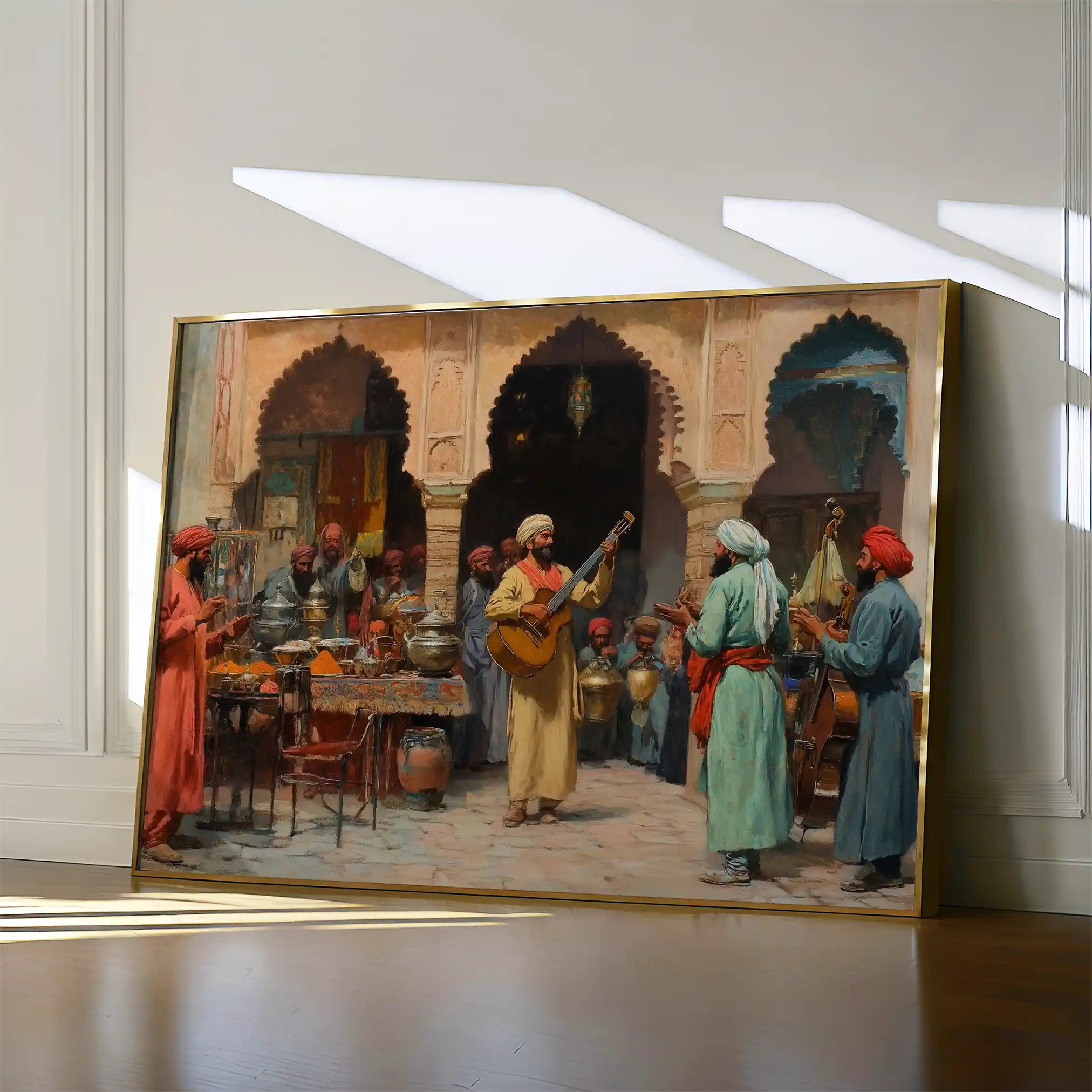 Orientalist 086 Canvas Art 60 x 40 cm / Black
