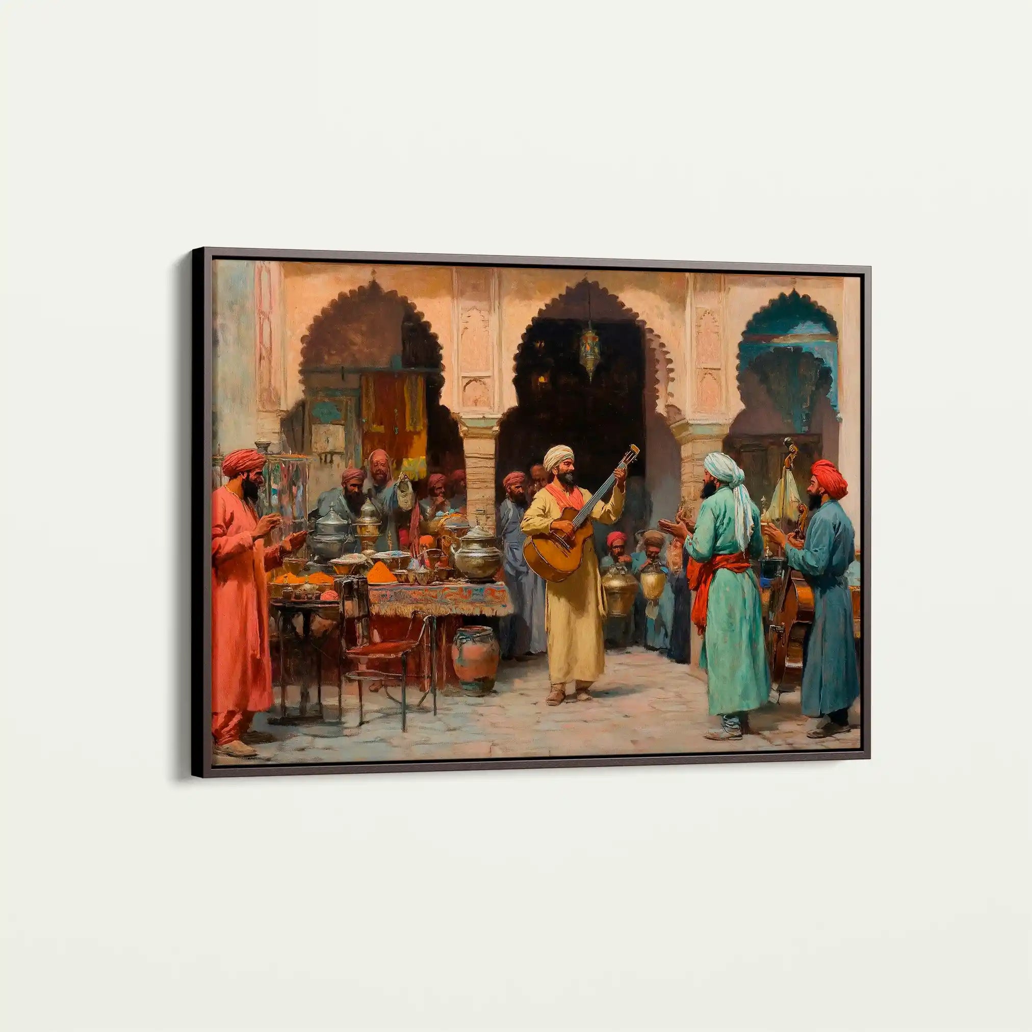 Orientalist 086 Canvas Art 60 x 40 cm / Black