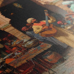 Orientalist 086 Canvas Art 60 x 40 cm / Black