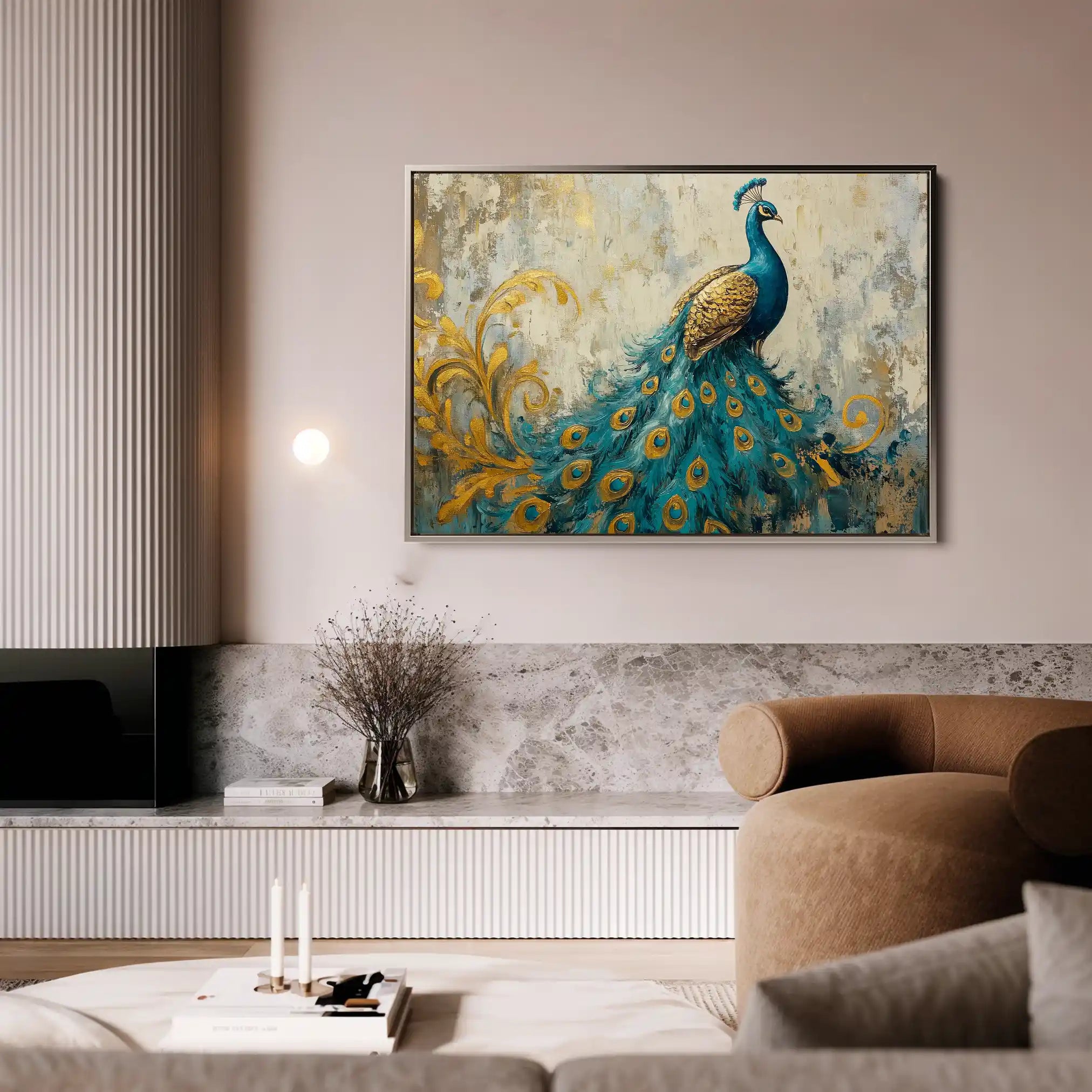 Animals 087 Canvas Art 60 x 40 cm / Black