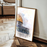 Palestine 087 Canvas Art 60 x 40 cm / Black