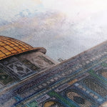 Palestine 087 Canvas Art 60 x 40 cm / Black