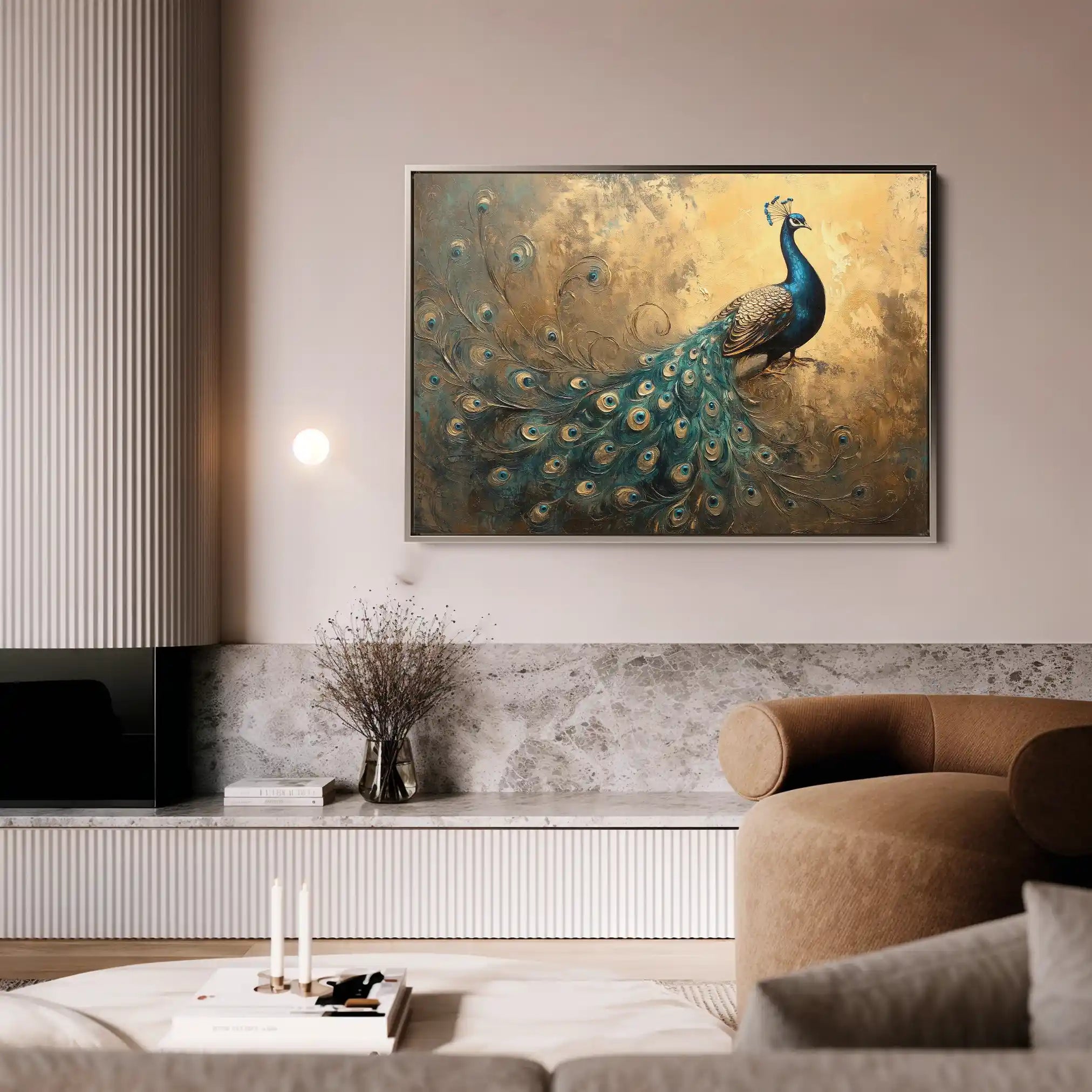 Animals 088 Canvas Art 60 x 40 cm / Black