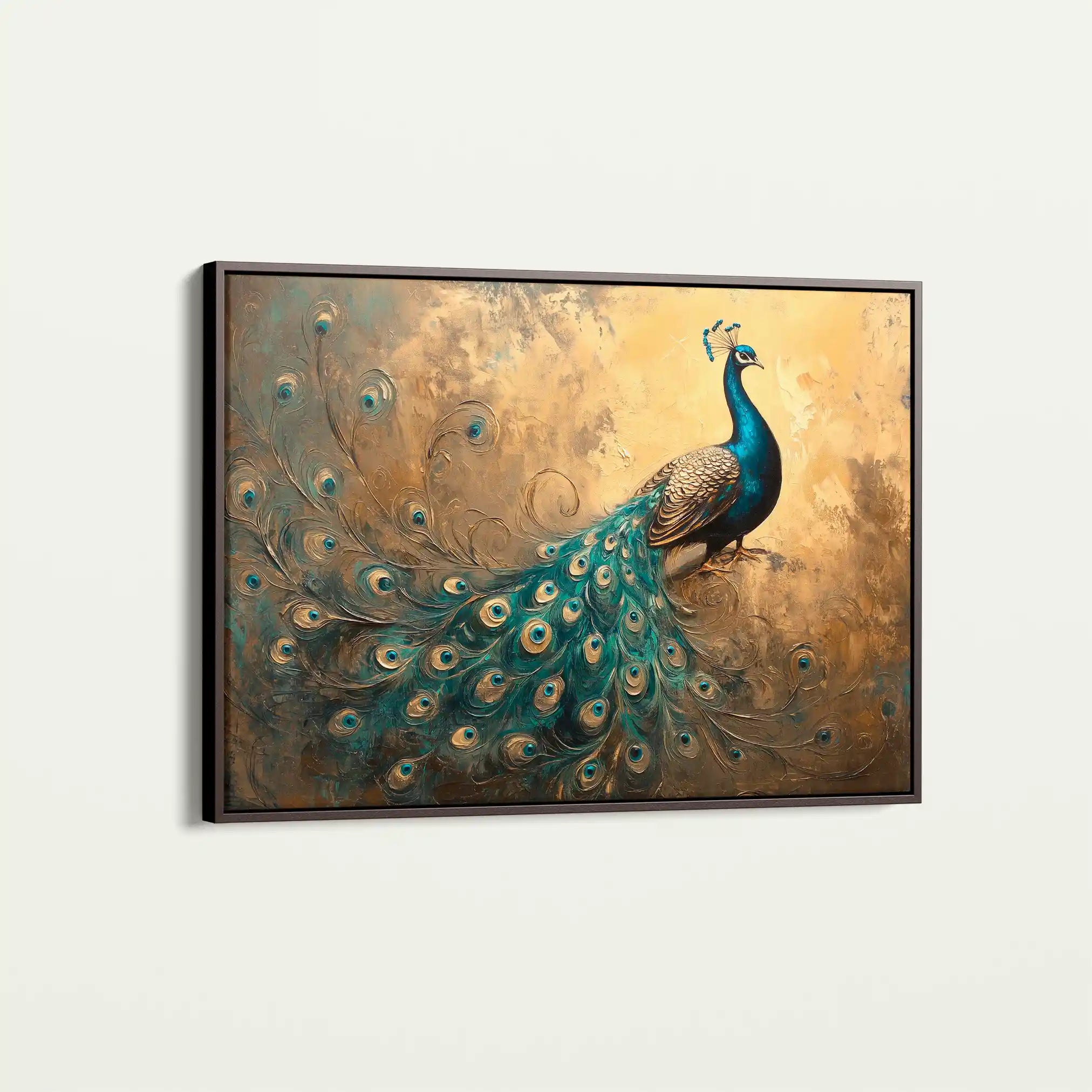 Animals 088 Canvas Art 60 x 40 cm / Black