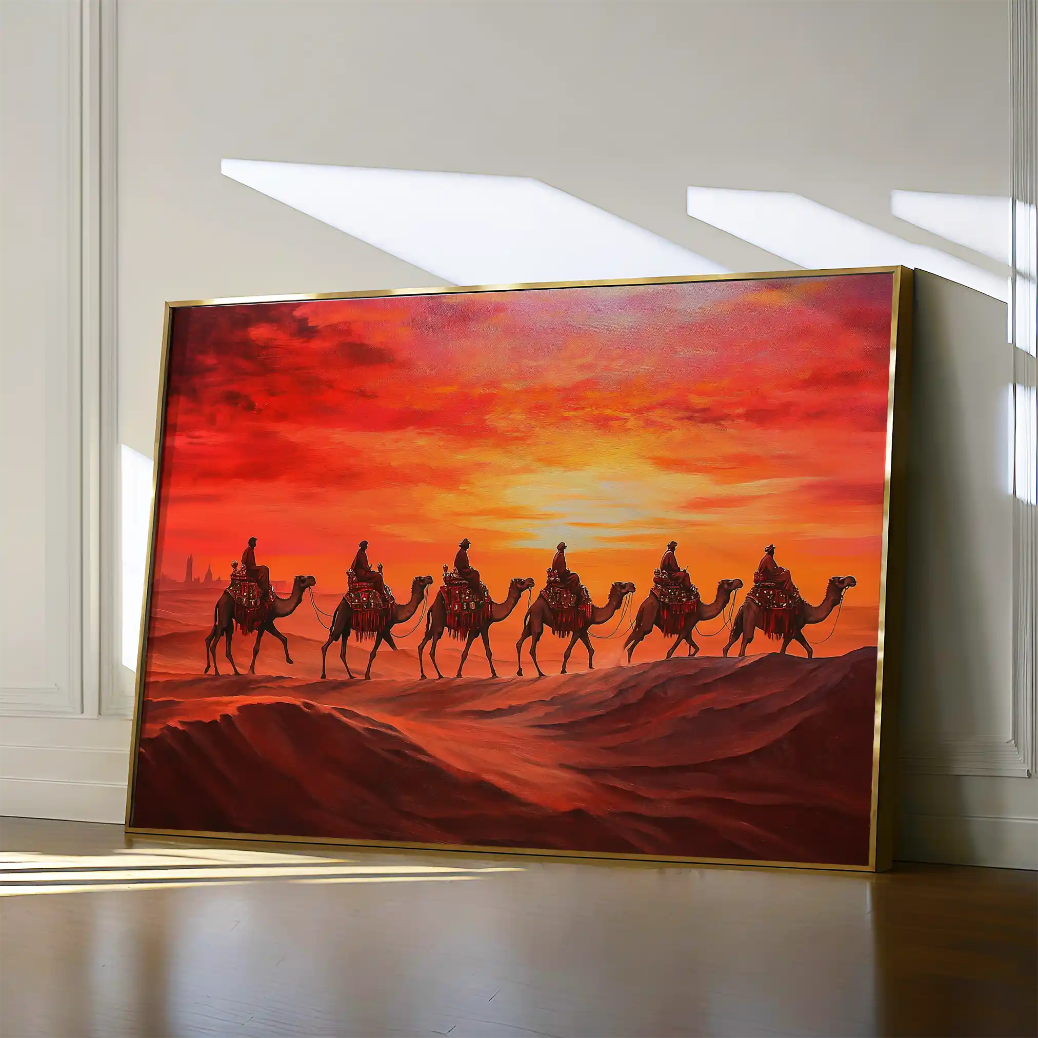 Orientalist 088 Canvas Art 60 x 40 cm / Black