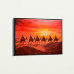 Orientalist 088 Canvas Art 60 x 40 cm / Black