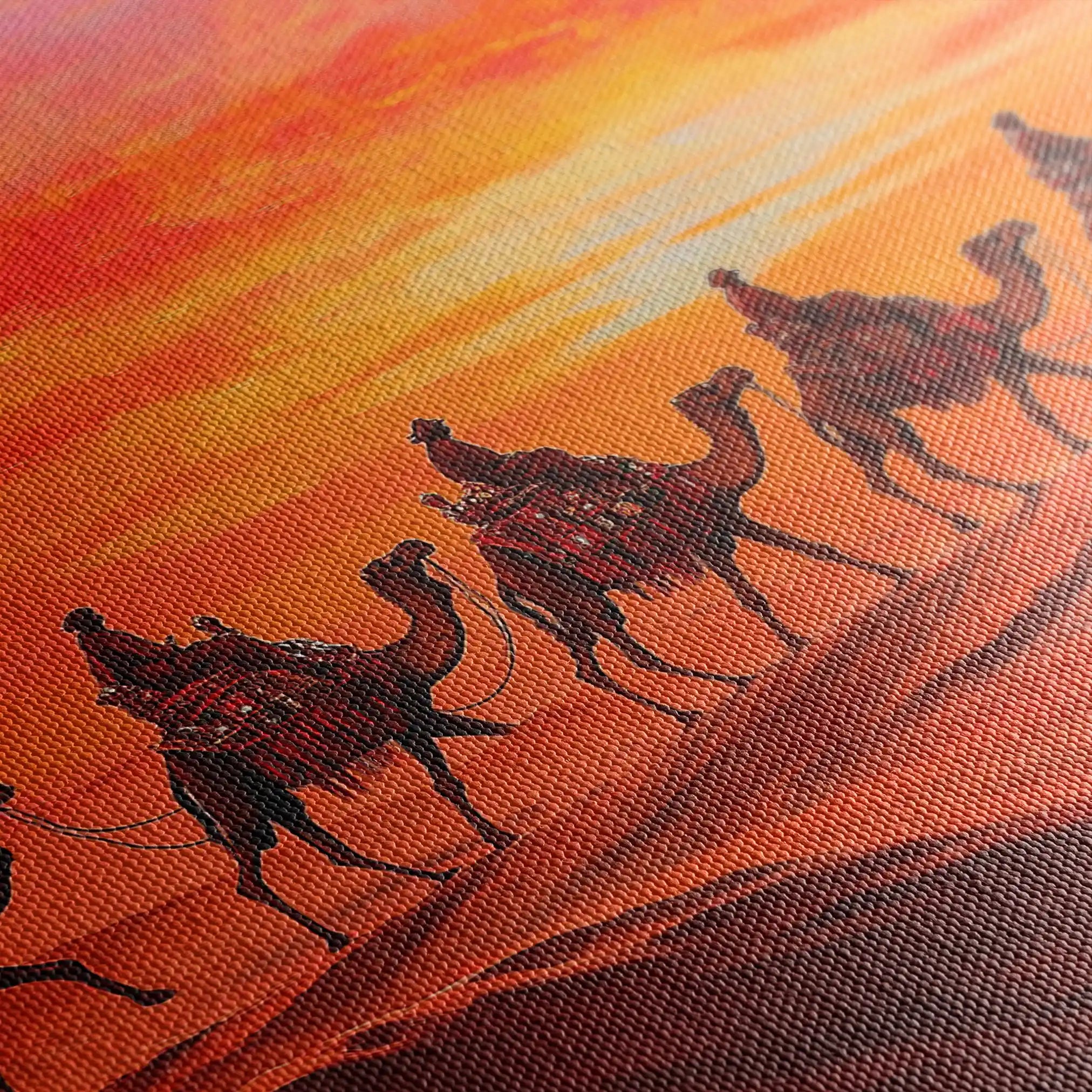 Orientalist 088 Canvas Art 60 x 40 cm / Black