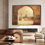 Palestine 088 Canvas Art 60 x 40 cm / Black
