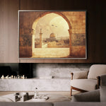 Palestine 088 Canvas Art 60 x 40 cm / Black