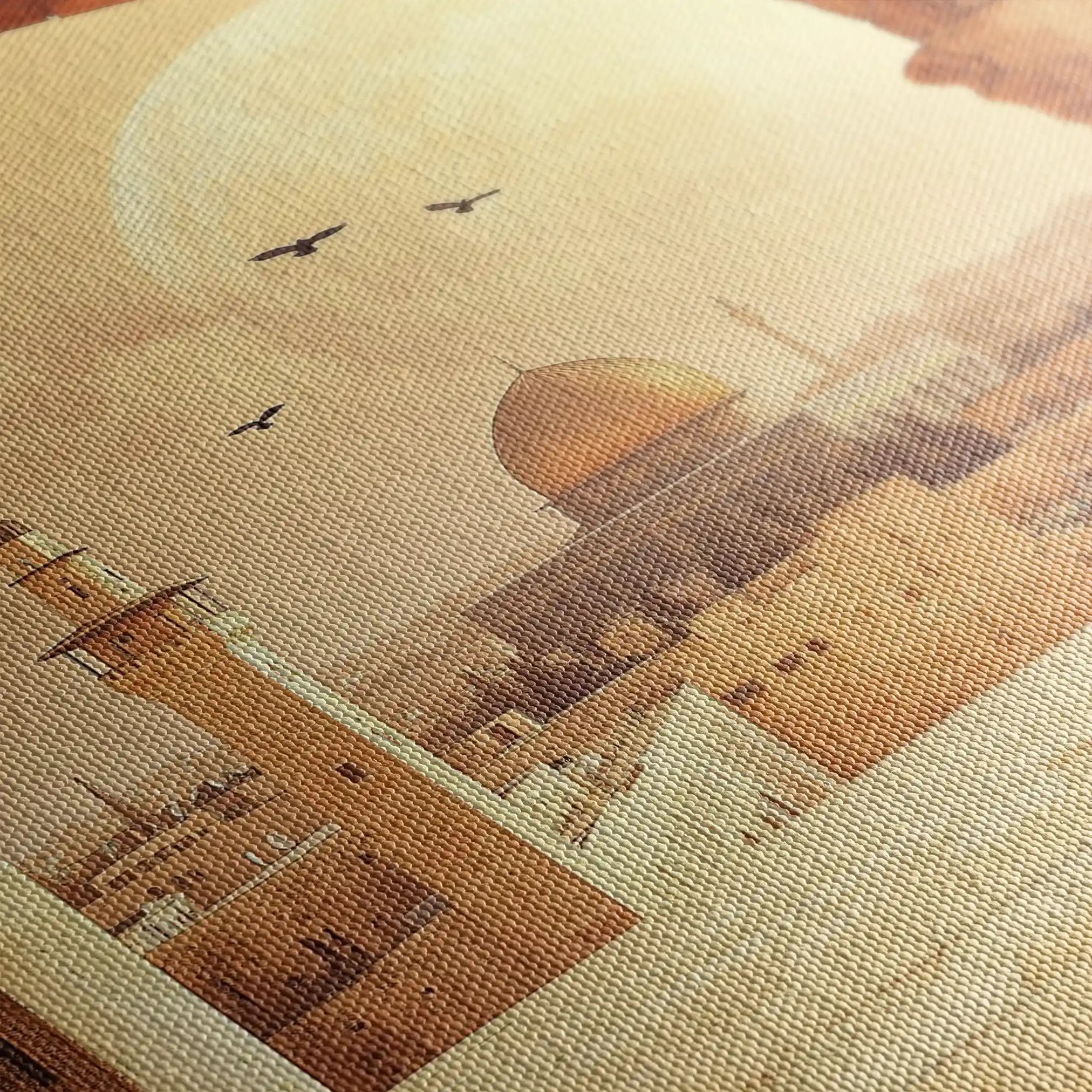 Palestine 088 Canvas Art 60 x 40 cm / Black