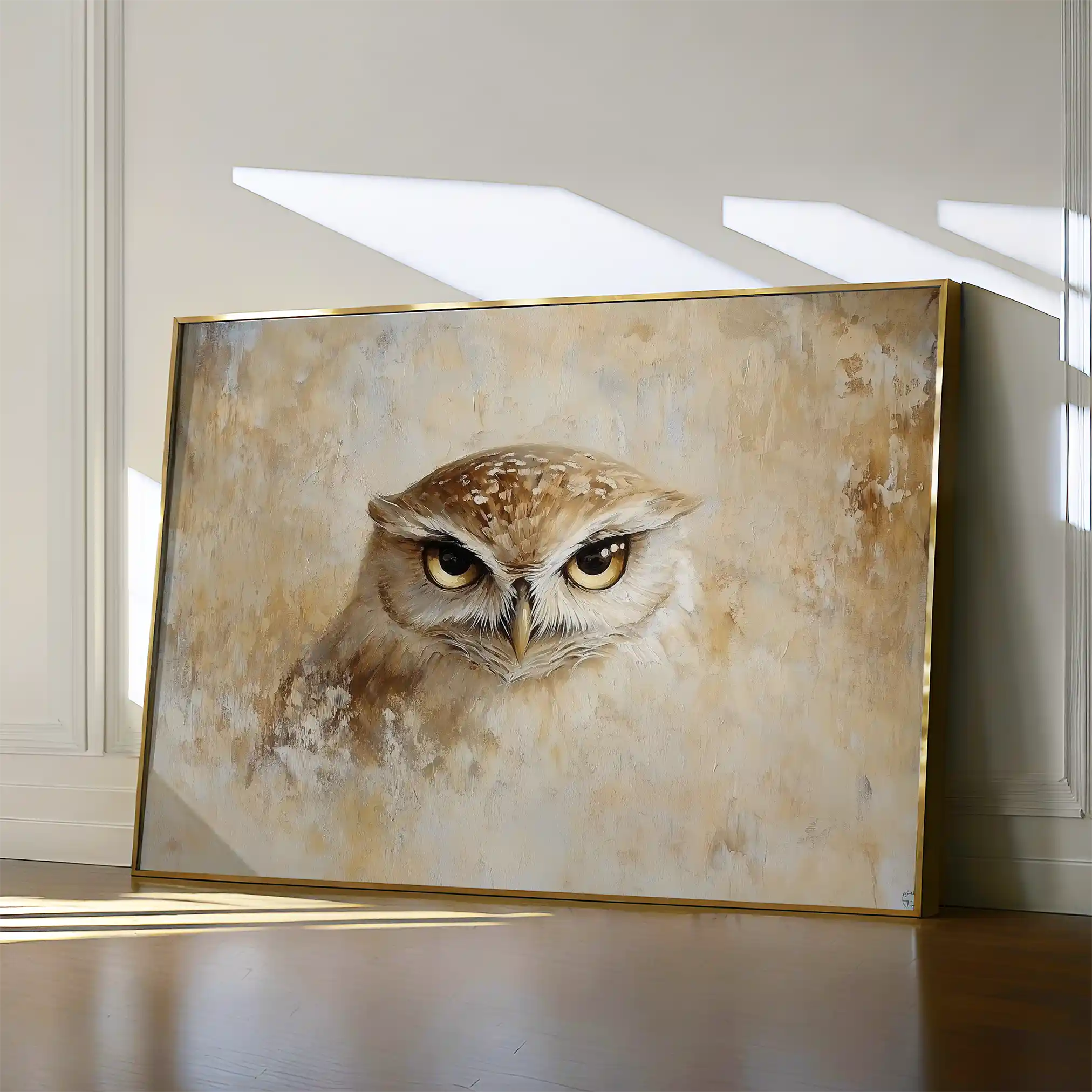 Animals 089 Canvas Art 60 x 40 cm / Black