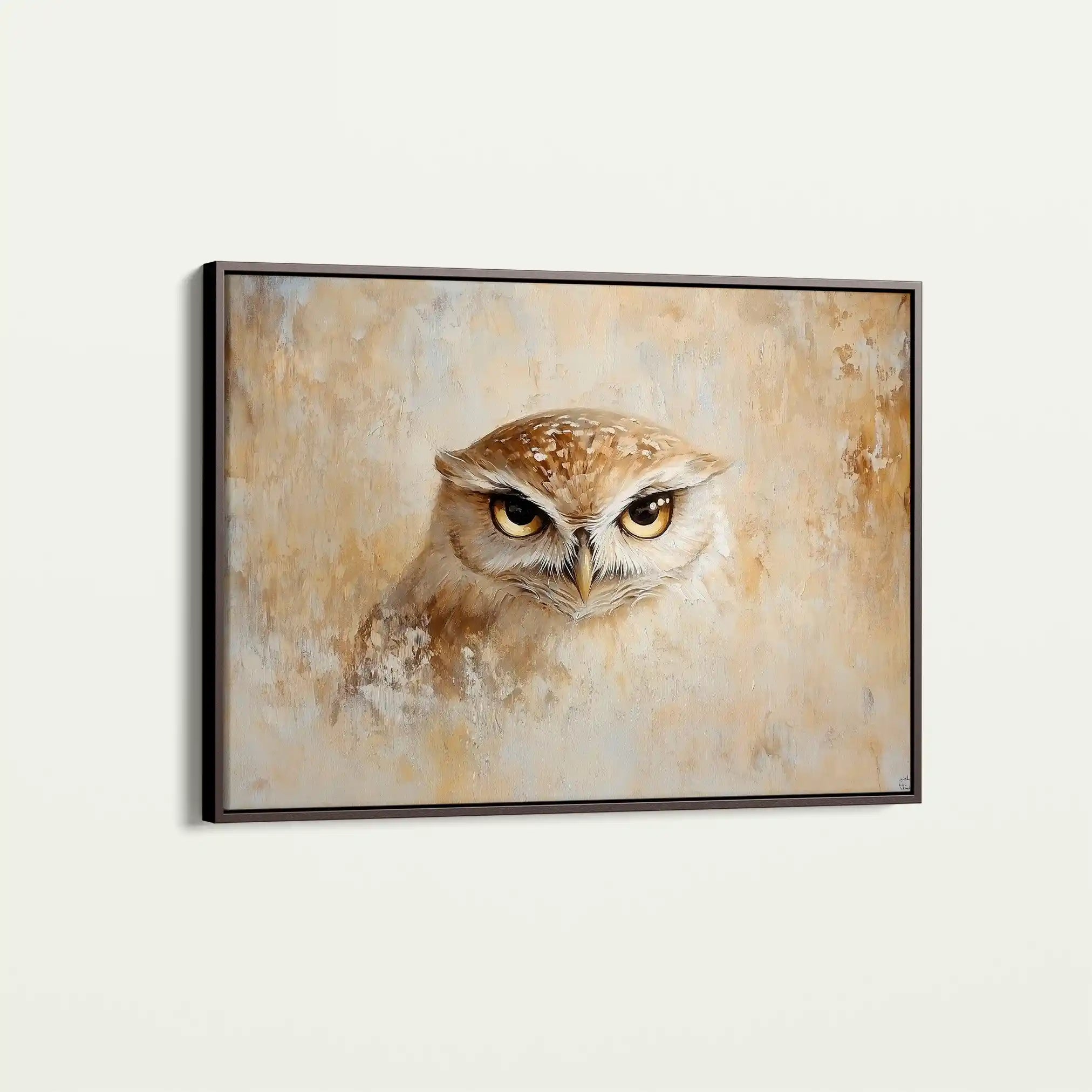 Animals 089 Canvas Art 60 x 40 cm / Black