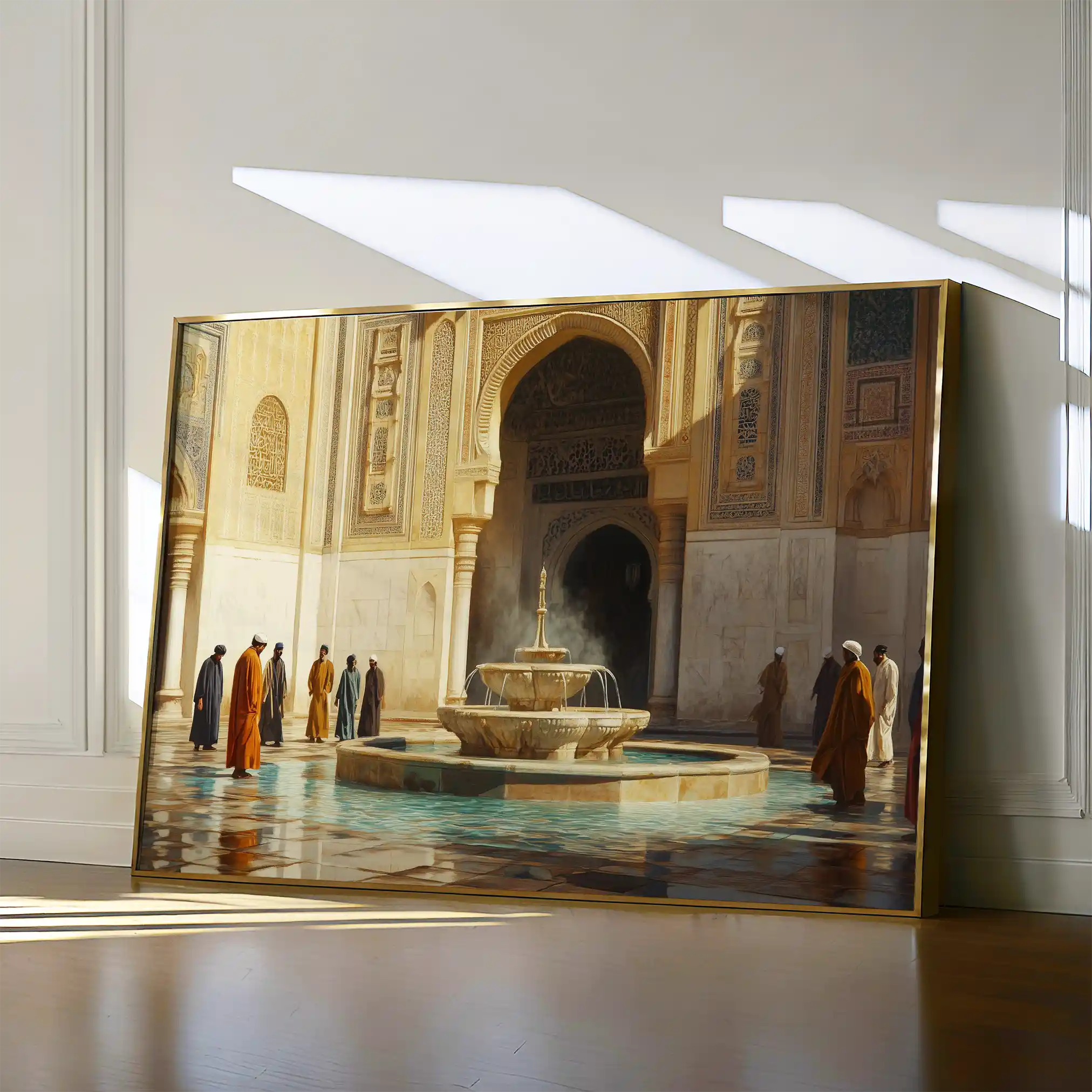 Orientalist 089 Canvas Art 60 x 40 cm / Black