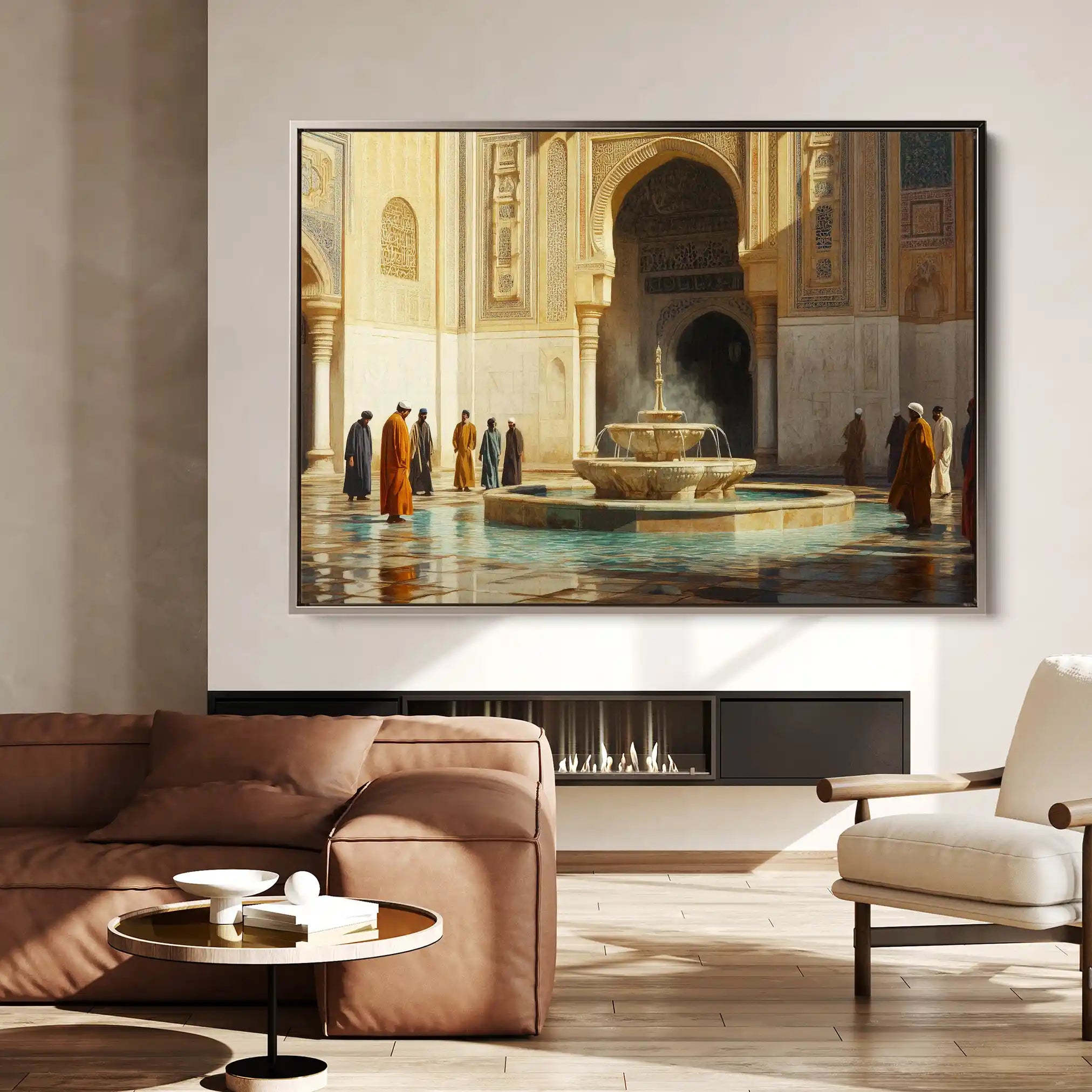 Orientalist 089 Canvas Art 60 x 40 cm / Black
