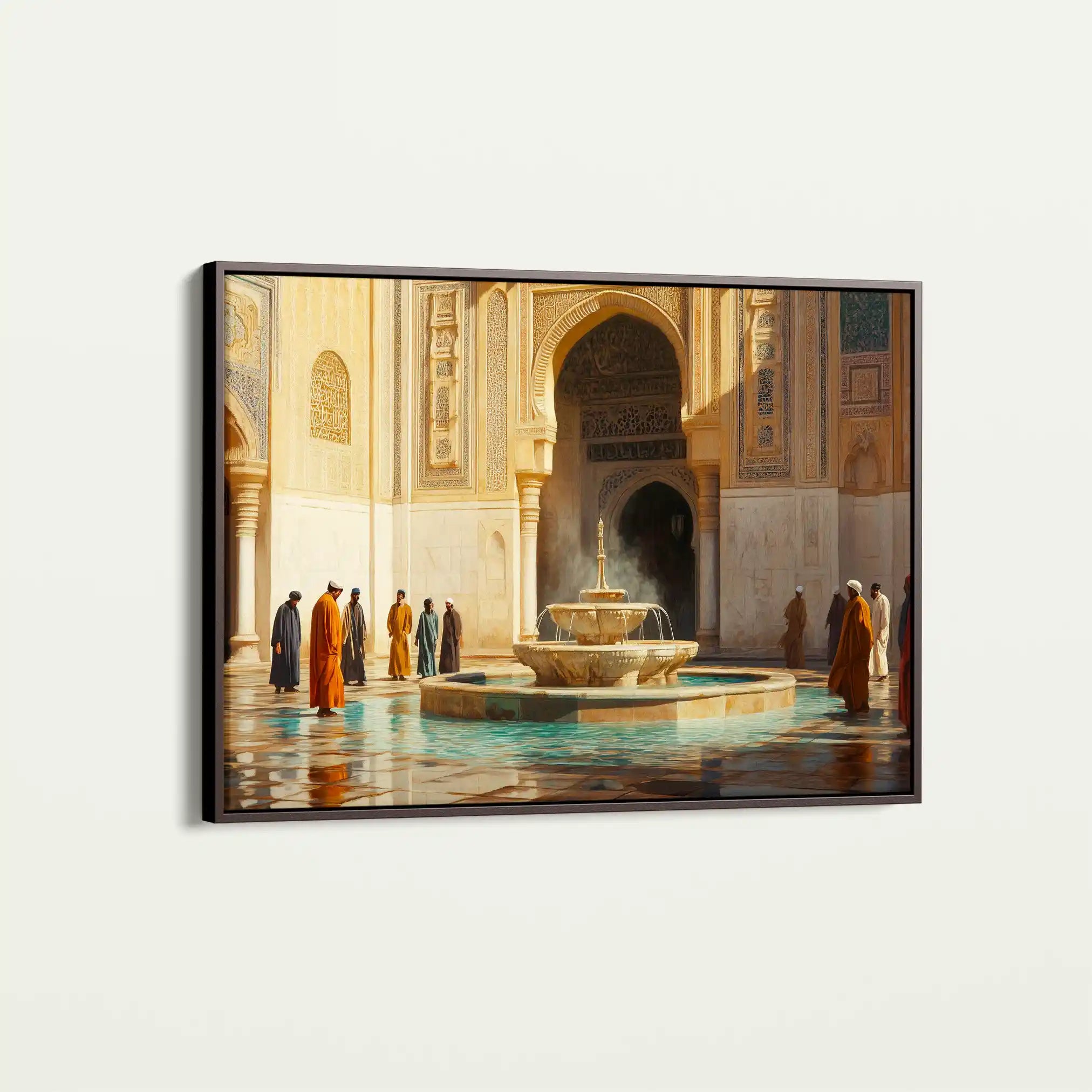 Orientalist 089 Canvas Art 60 x 40 cm / Black