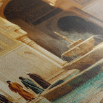 Orientalist 089 Canvas Art 60 x 40 cm / Black