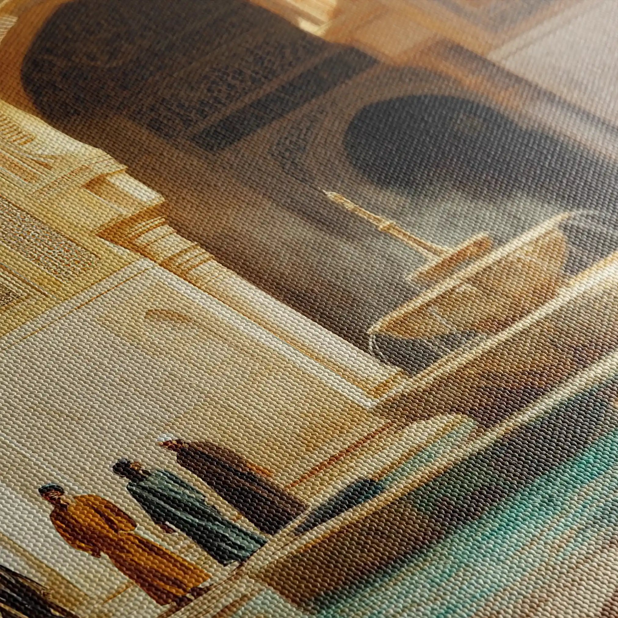 Orientalist 089 Canvas Art 60 x 40 cm / Black