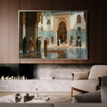 Orientalist 090 Canvas Art 60 x 40 cm / Black
