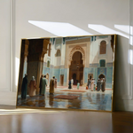 Orientalist 090 Canvas Art 60 x 40 cm / Black