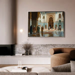 Orientalist 090 Canvas Art 60 x 40 cm / Black