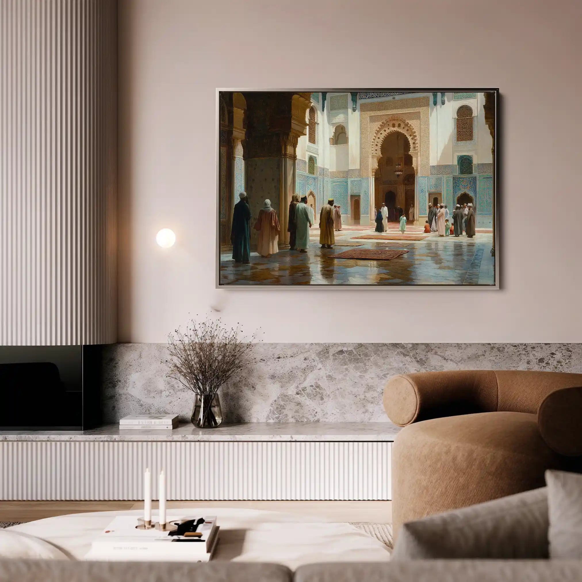 Orientalist 090 Canvas Art 60 x 40 cm / Black
