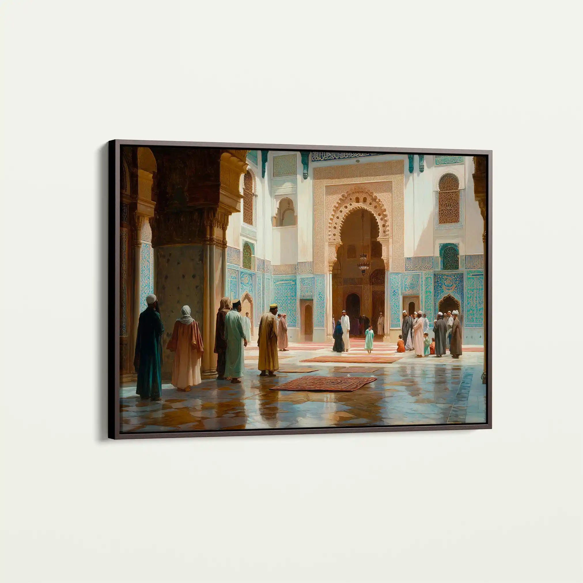 Orientalist 090 Canvas Art 60 x 40 cm / Black