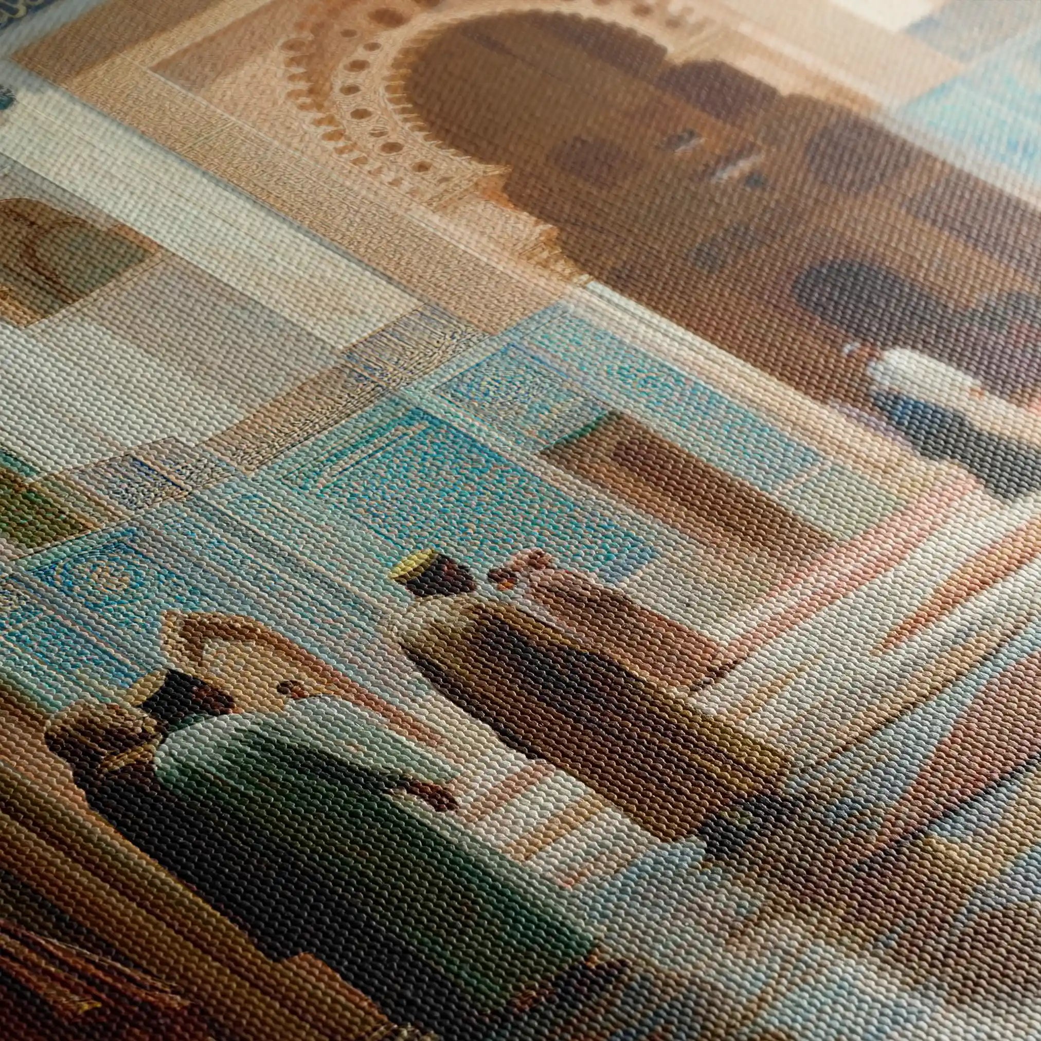 Orientalist 090 Canvas Art 60 x 40 cm / Black