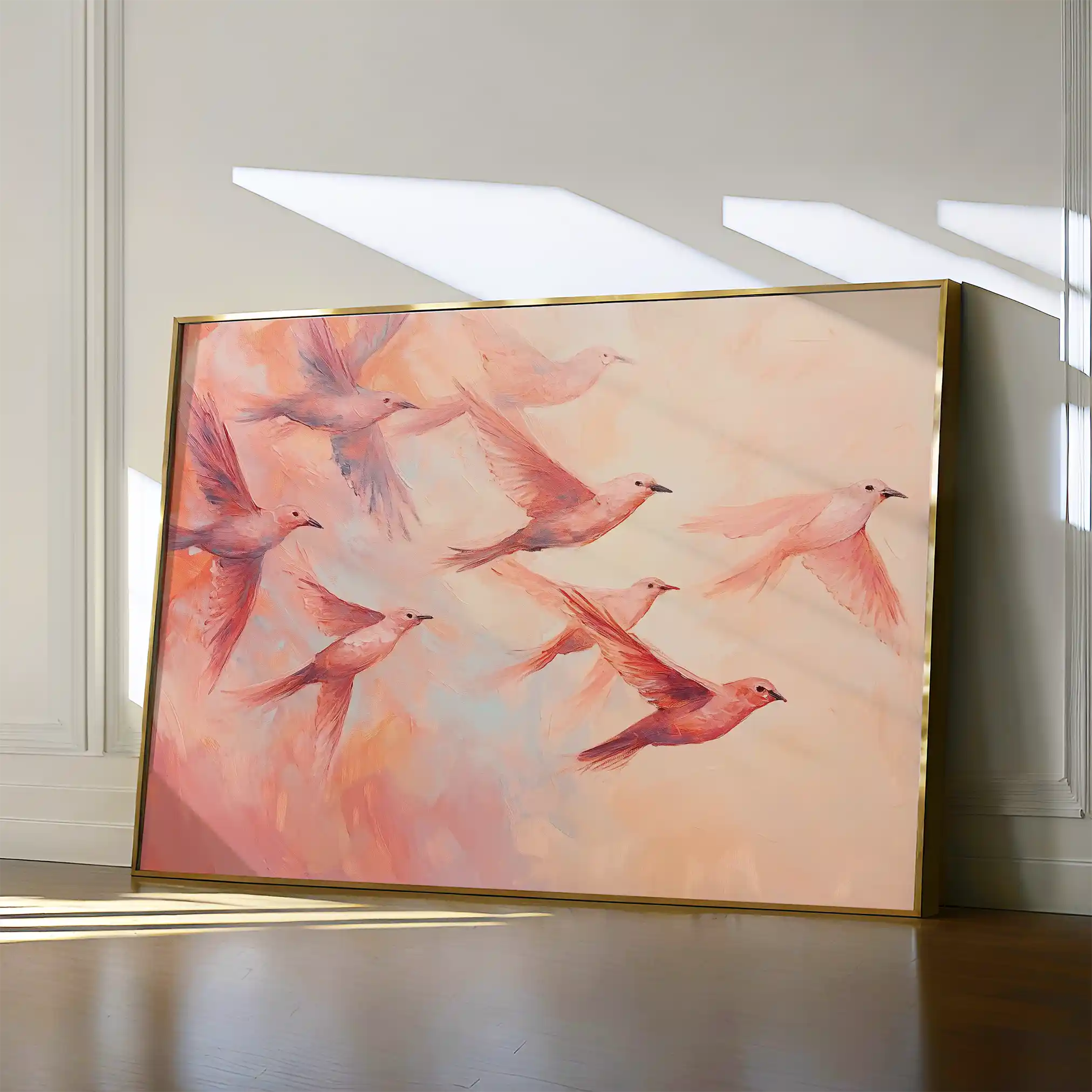 Animals 091 Canvas Art 60 x 40 cm / Black